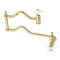 Kingston Brass KS2102PX Heritage Wall Mount Pot Filler, Polished Brass KS2102PX - alternate 1